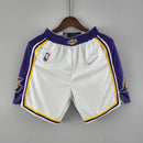 Shorts 75th anniversary Los Angeles Lakers white NBA