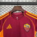 KIT INFANTIL DO ROMA 25/26 VERMELHO