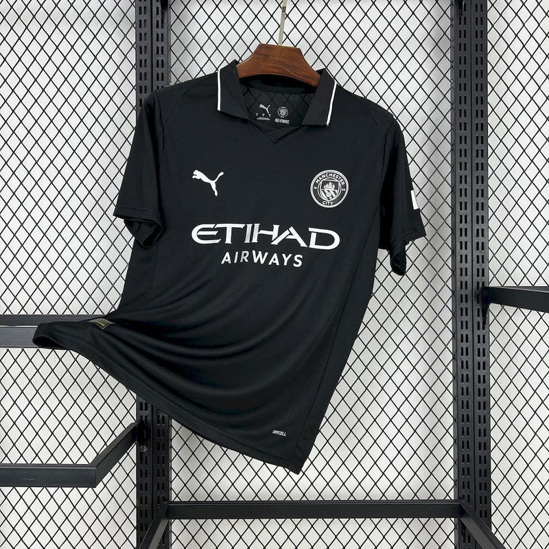 CAMISOLA DO MANCHESTER CITY 25/26 PRETO