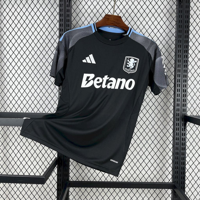CAMISOLA DO ASTON VILLA 25/26 PRETO