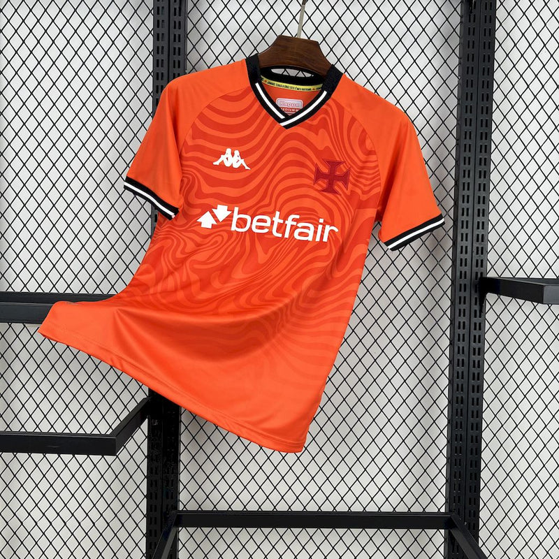 CAMISOLA DO VASCO 25/26 LARANJA GOLEIRO