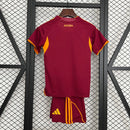 KIT INFANTIL DO ROMA 25/26 VERMELHO