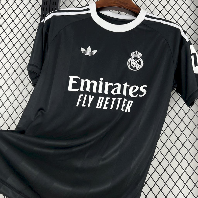 CAMISOLA DO REAL MADRID 25/26 PRETO