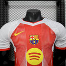 CAMISOLA VERSÃO PLAYER DO BARCELONA 25/26 VERMELHO
