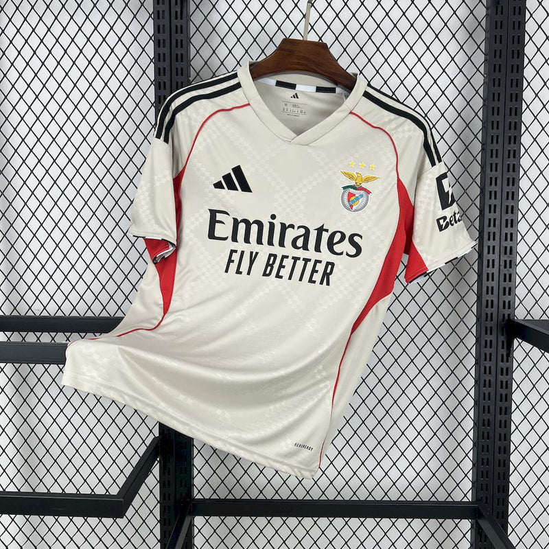 CAMISOLA DO BENFICA 25/26 BEGE