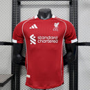 CAMISOLA VERSÃO PLAYER DO LIVERPOOL 25/26 VERMELHO