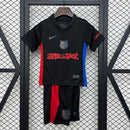 KIT INFANTIL DO BARCELONA 25/26 PRETO
