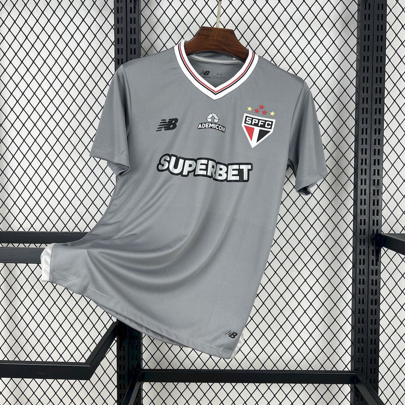 CAMISOLA DO SÃO PAULO 25/26 CINZA