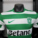 CAMISOLA VERSÃO PLAYER DO SPORTING 23/24 VERDE E BRANCO
