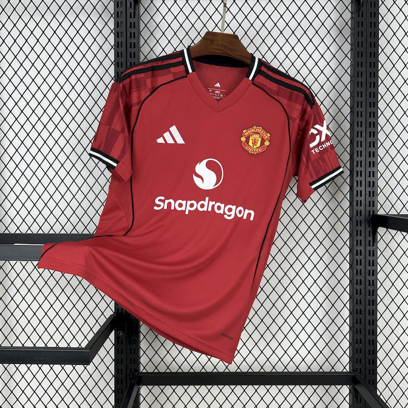 CAMISOLA DO MANCHESTER UNITED 25/26 VERMELHO