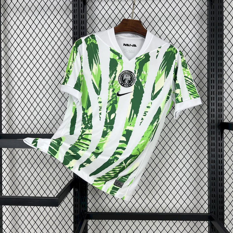 CAMISOLA DA SELEÇÃO DA NIGERIA 25/26 BRANCO E VERDE